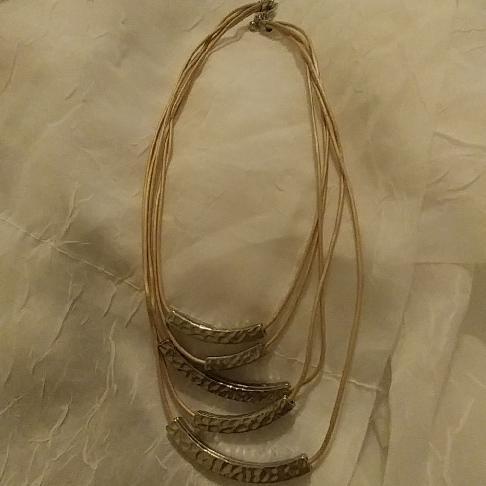 Lia Sophia multistrand necklace